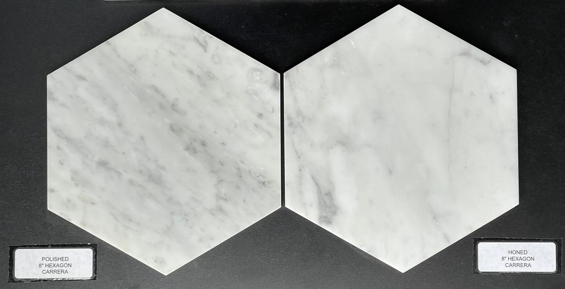 Bianco Carrara 8" Hexagon